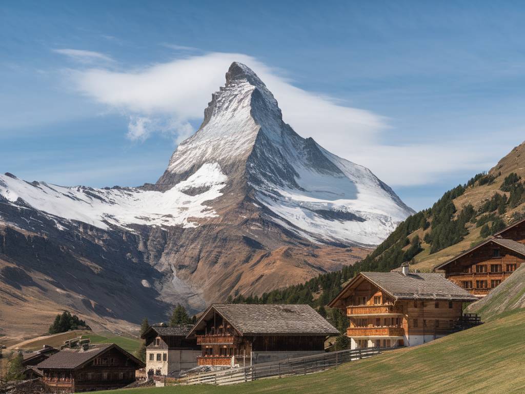 Le Mont Cervin Destination Incontournable Pour Un Tourisme De 